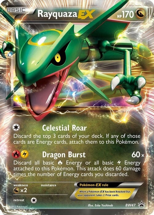 Rayquaza - Promo Pokemon Card of the Day 