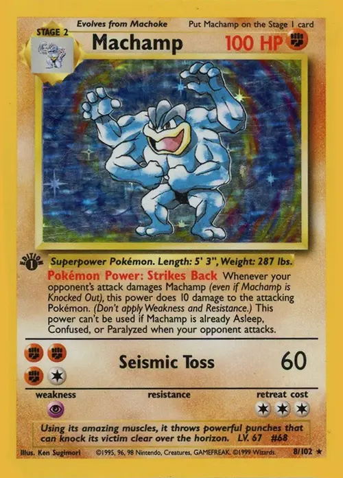 Machamp Card Front
