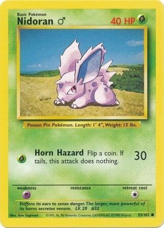 Nidoran ♂ Card Front