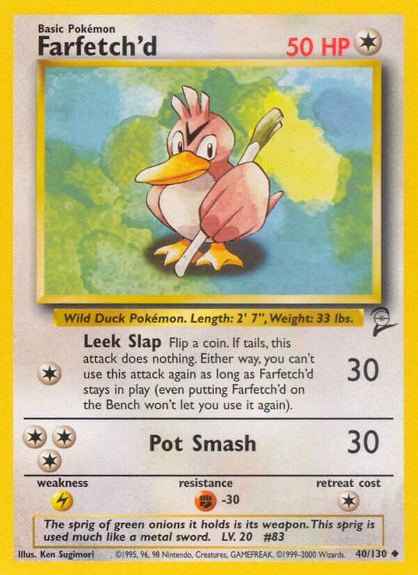 83- Farfetch'd Pokemon Figure