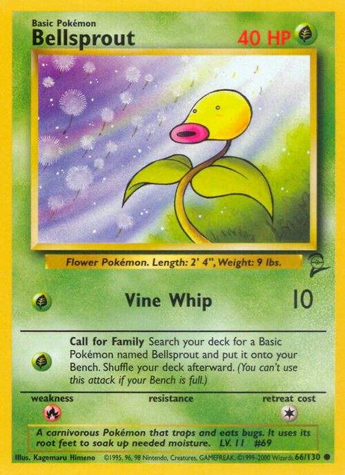 Bellsprout Card Front