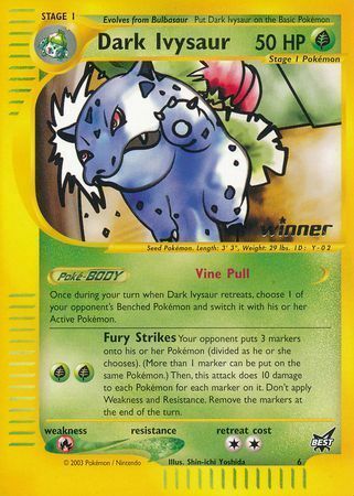 Dark Ivysaur [Fury Strikes] Card Front