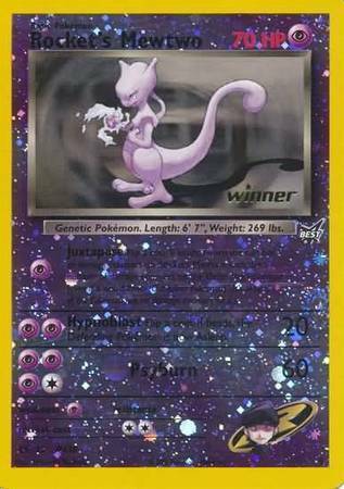 Rocket's Mewtwo [Juxtapose | Hypnoblast | Psyburn] Frente