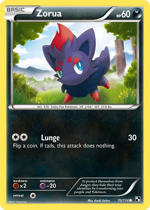 Zorua [Lunge] Card Front
