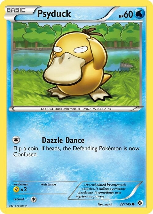 Psyduck [Dazzle Dance] Card Front