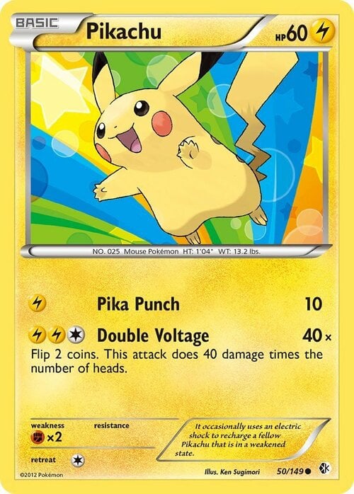 Pikachu [Pika Punch | Double Voltage] Card Front
