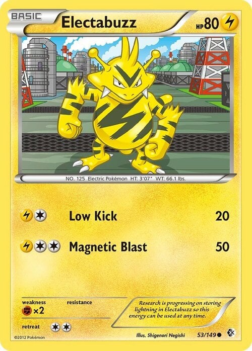 Electabuzz Card Front