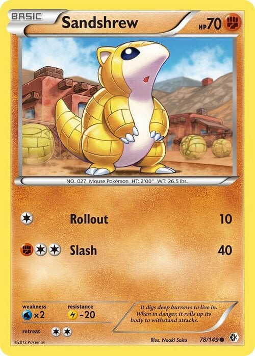 Sandshrew Frente