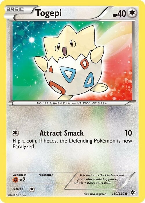 Togepi [Attract Smack] Card Front