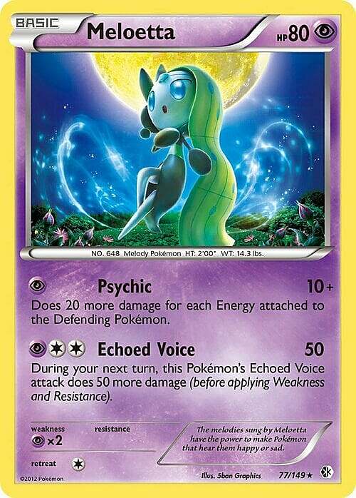 Meloetta Card Front