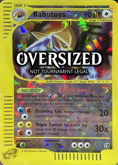 Kabutops Card Front