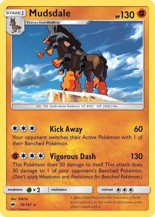 Mudsdale Card Front