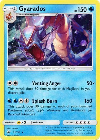 Gyarados Card Front