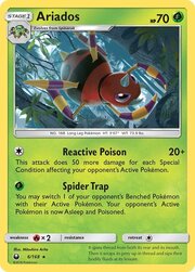 Ariados [Reactive Poison | Spider Trap]