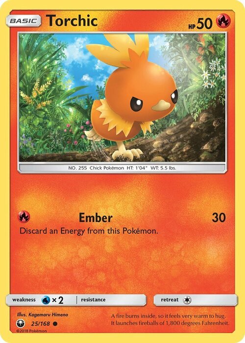 Torchic [Ember | CES] Card Front