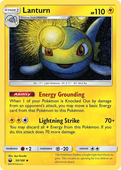 Lanturn [Energy Grounding | Lightning Strike] Card Front