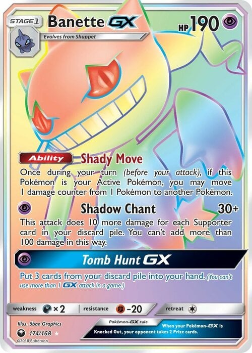 Banette GX Card Front