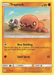 Trapinch [Nest Building | Sand Spray]