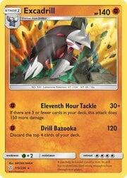 Excadrill [Eleventh Hour Tackle | Drill Bazooka]