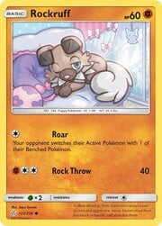 Rockruff [Roar | Rock Throw]