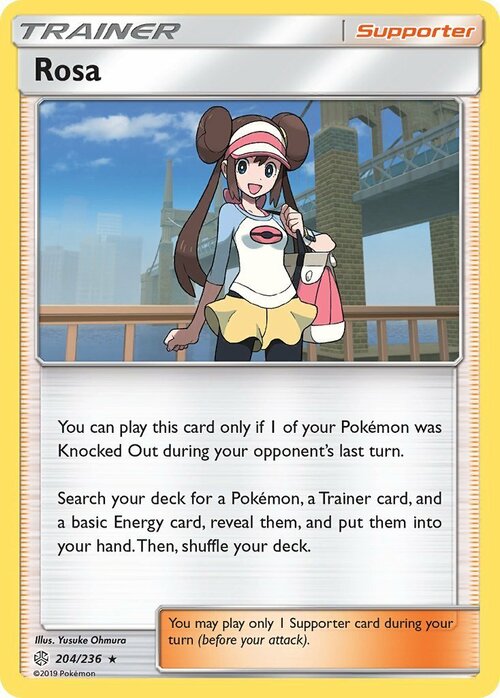 Rosa Card Front