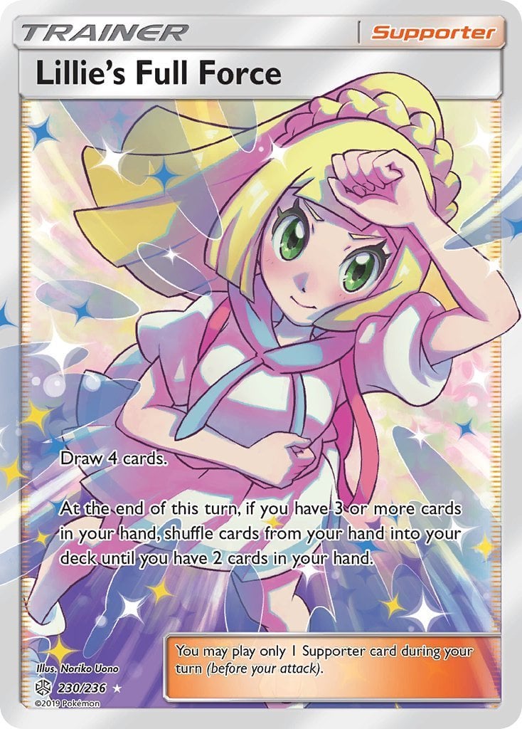 Pokémon Lillie card ultra newest rare