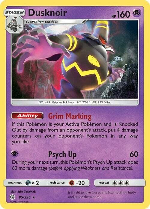 Dusknoir Card Front