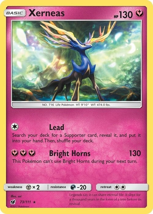 Xerneas [Lead | Bright Horns] Card Front