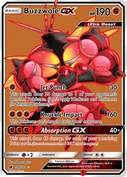 Buzzwole GX [Jet Punch | Knuckle Impact]