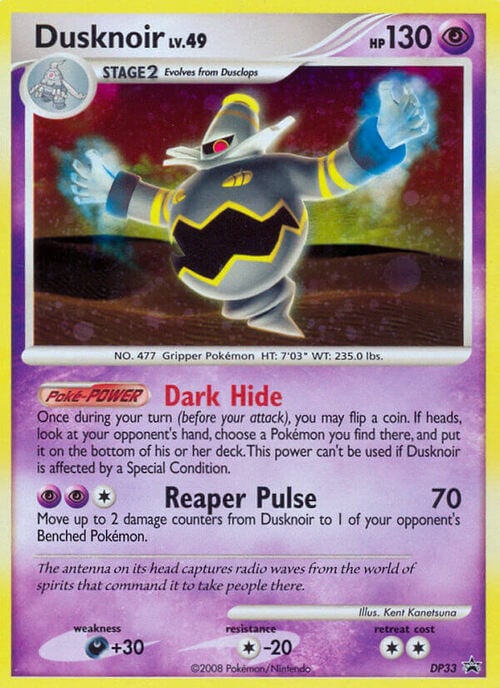 Dusknoir Card Front