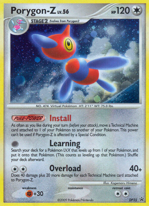 Porygon Card Front