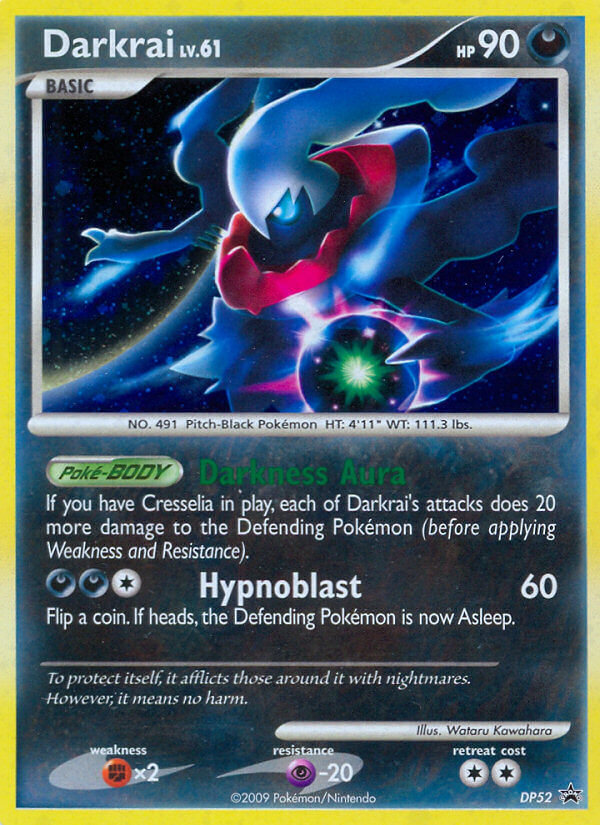 Darkrai Lv.61 [Darkness Aura | Hypnoblast] DP Black Star Promos