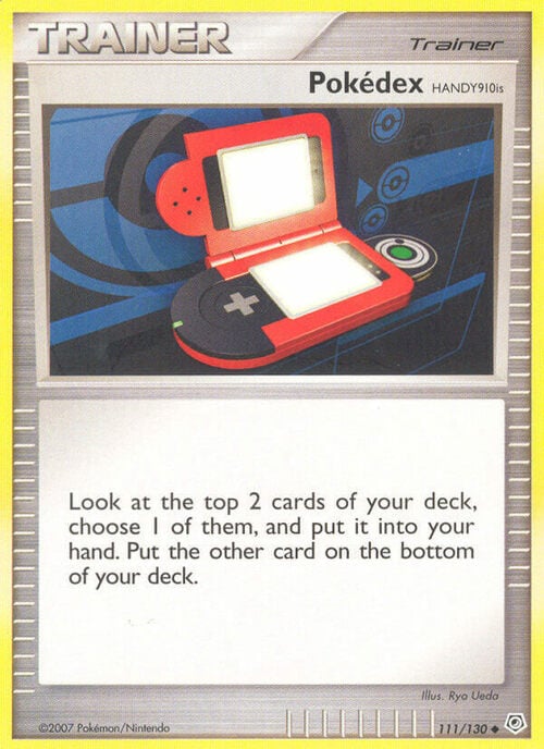 Pokedex HANDY910is Card Front