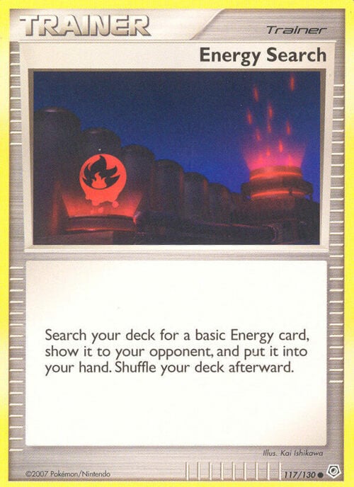 Energy Search Card Front