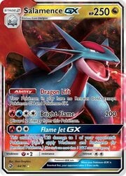 Salamence GX [Dragon Lift | Bright Flame | Flame Jet GX]