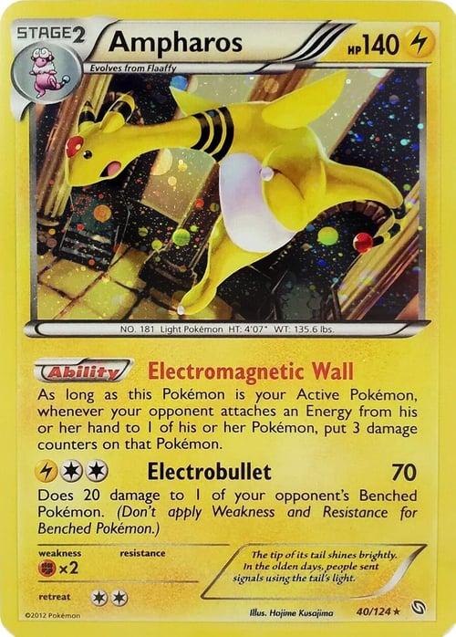 Ampharos Card Front