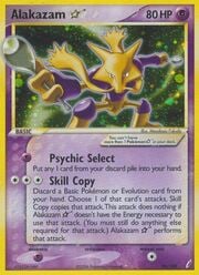 Alakazam Gold Star