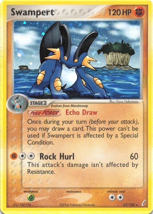 Swampert Card Front