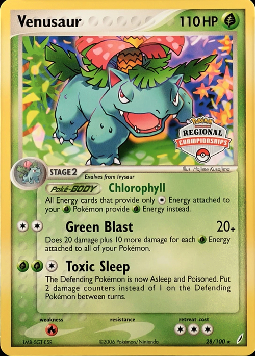 Venusaur Card Front