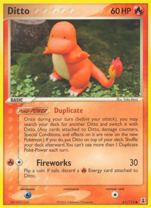 Ditto [Charmander] Frente