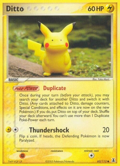 Ditto - 63/113 Card Front