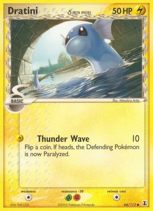 Dratini δ Card Front