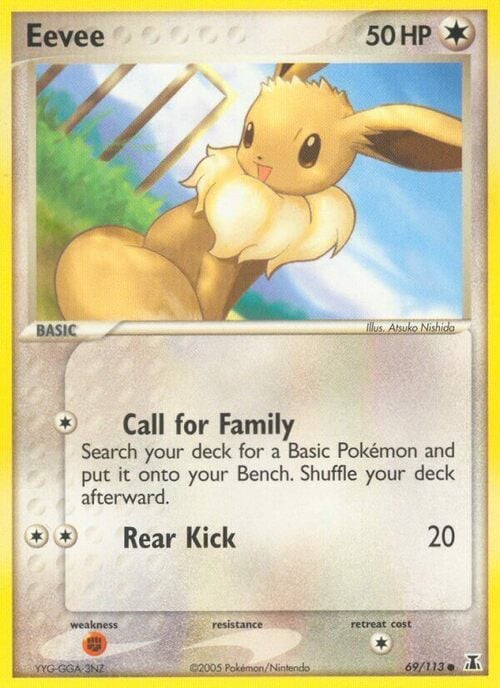 Eevee Card Front