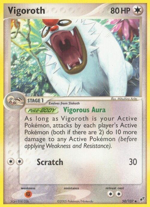 Vigoroth Card Front
