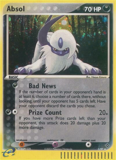 Absol [Bad News | Prize Count] Frente