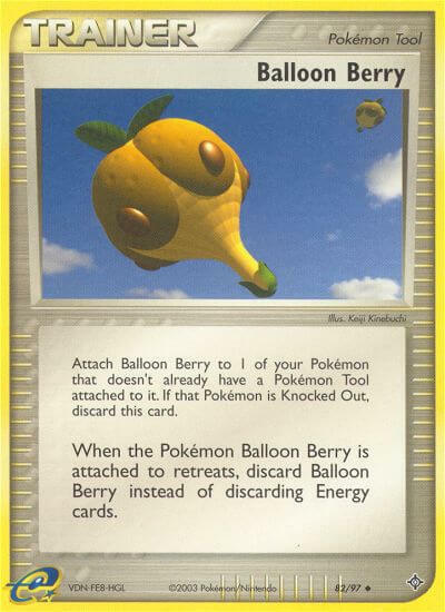 Balloon Berry Card Front