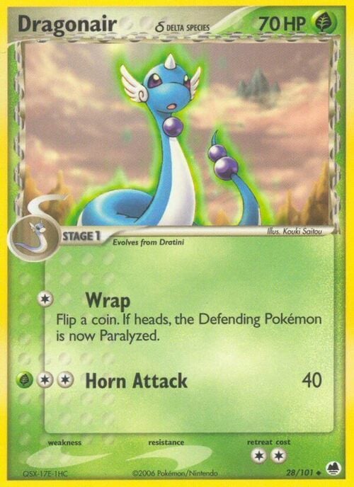 Dragonair δ Delta Species Card Front