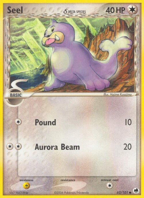 Seel δ Delta Species Card Front