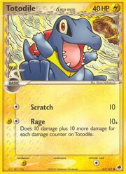 Totodile δ Delta Species