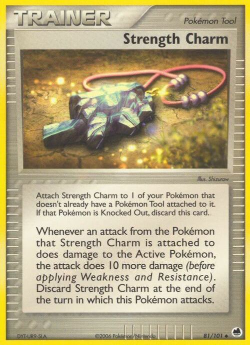 Strength Charm Card Front